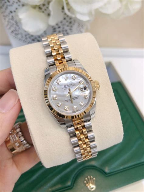 women rolex 14 carat square face|rolex mother of pearl.